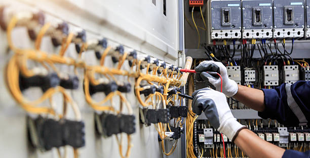 Professional Electrician technician working in Westwood, NJ